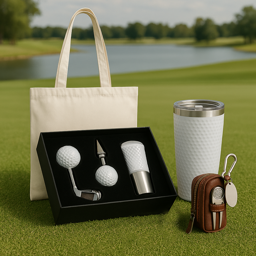Kit Golf & Cheers: set de golf y accesorios para vino